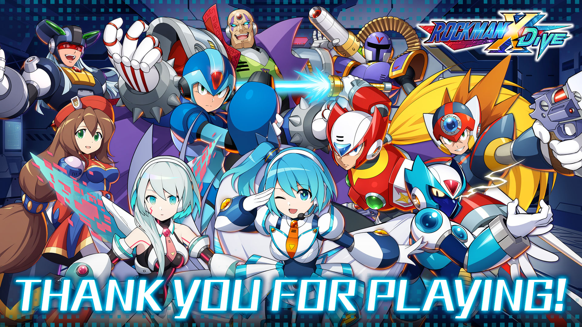 MEGAMAN X DiVE【STEAM Ver.】 regret to inform you that《RXD》has been closing operations on 27 Sep. 2023. We are very sorry for this decision and would like to thank for