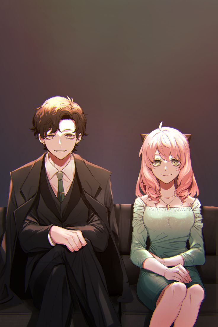 Anya x Damian Spy x Family Wallpaper. Anime family, Anime chibi, Family cosplay