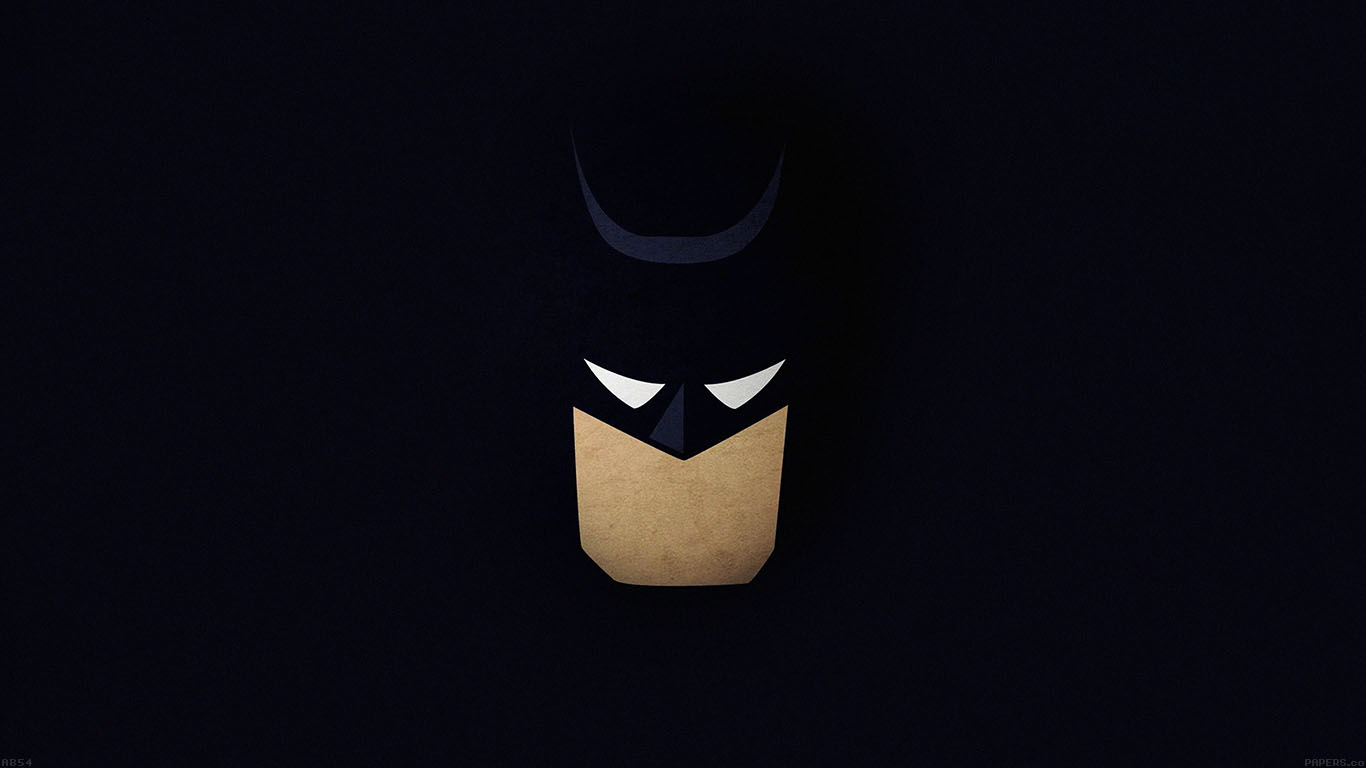 wallpaper for desktop, laptop. wallpaper batman face dark minimal