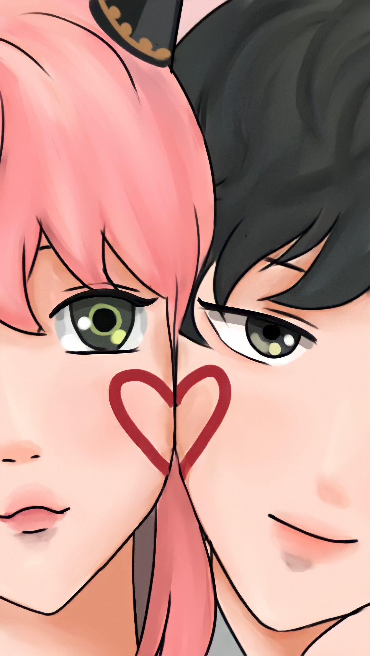 Anya and Damian Wallpaper