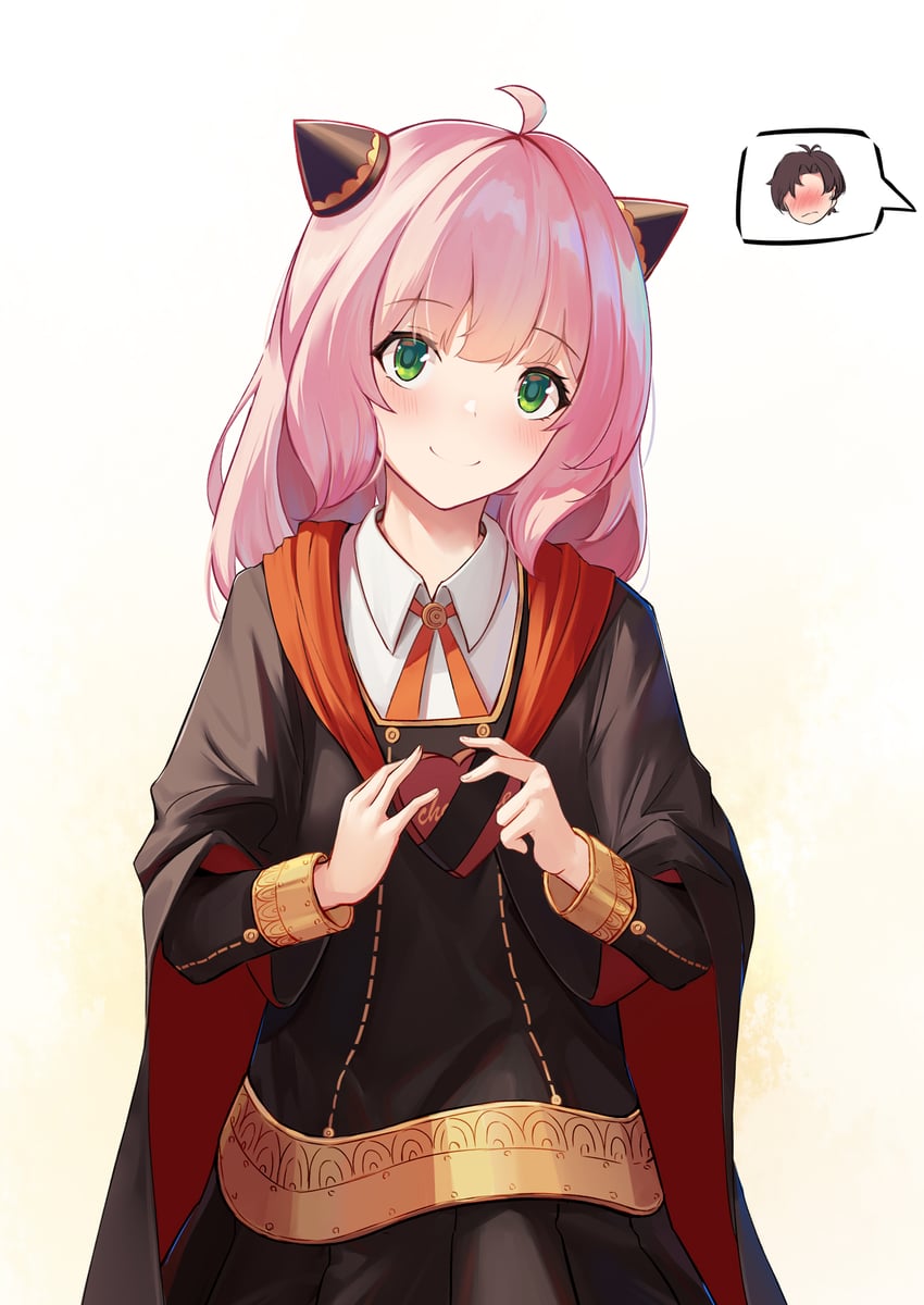 anya and damian desmond (spy x family) drawn