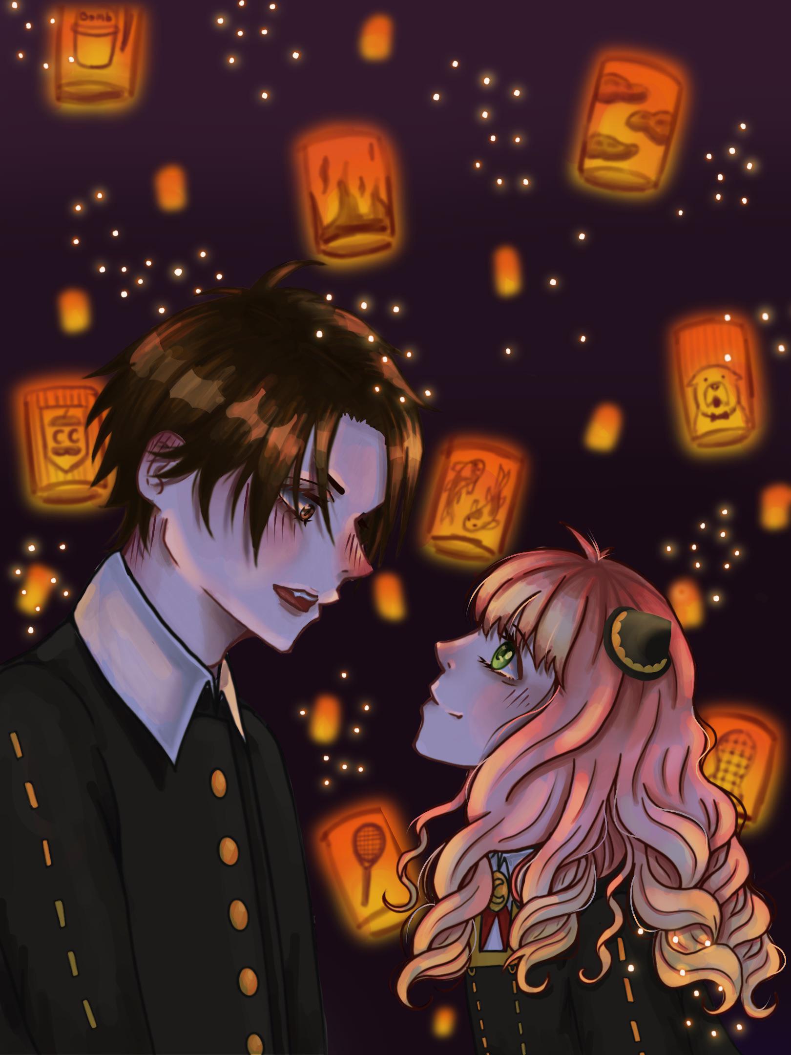Damien x Anya! This took a while I hope you like it!
