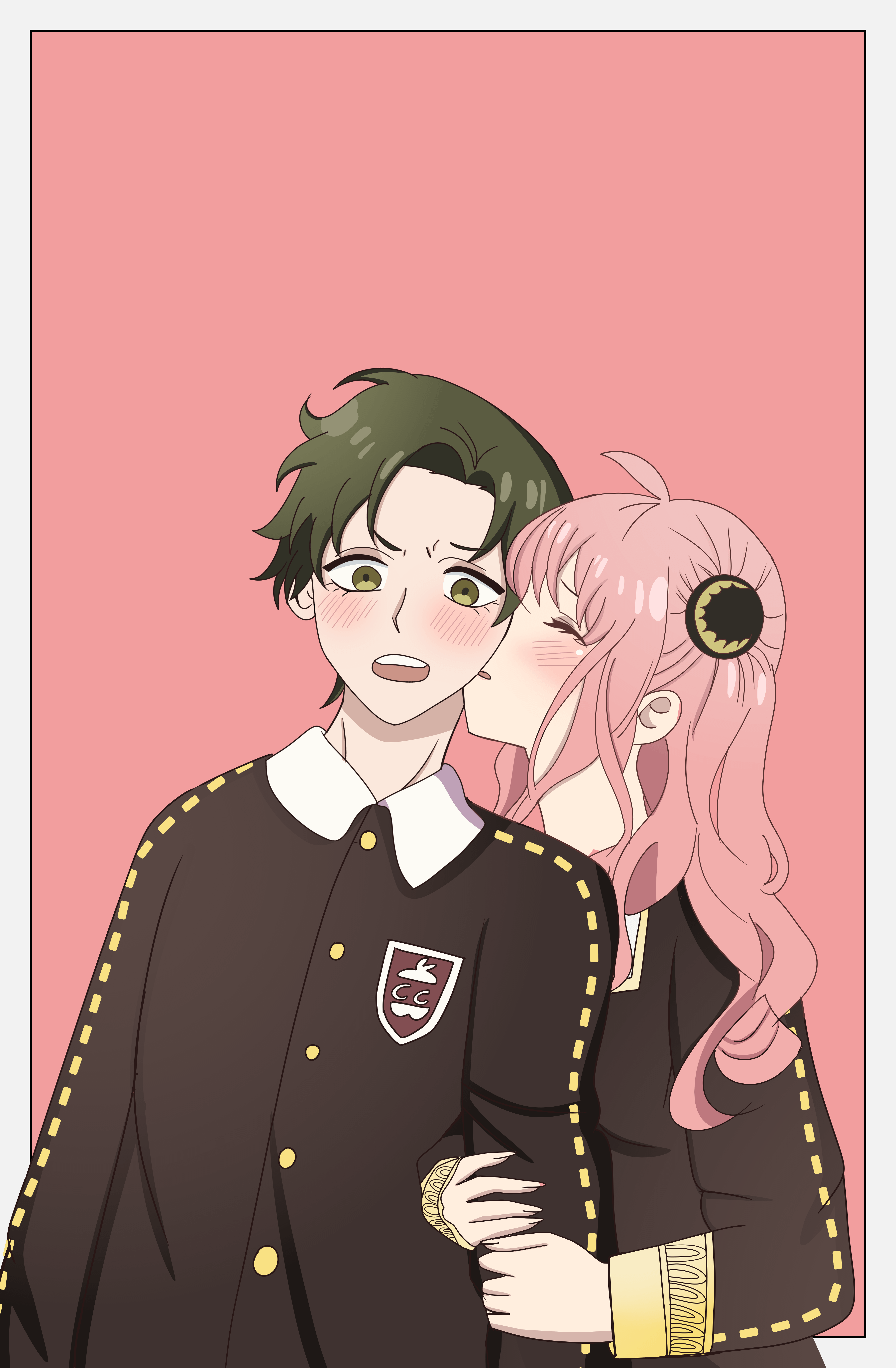 anya x damian moment