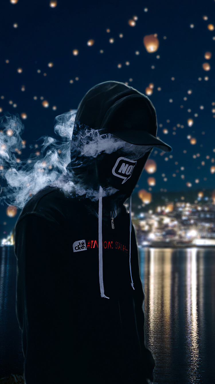 Mask Guy 4k iPhone 6, iPhone 6S, iPhone 7 , HD 4k Wallpaper Image, Background, Photos and Picture