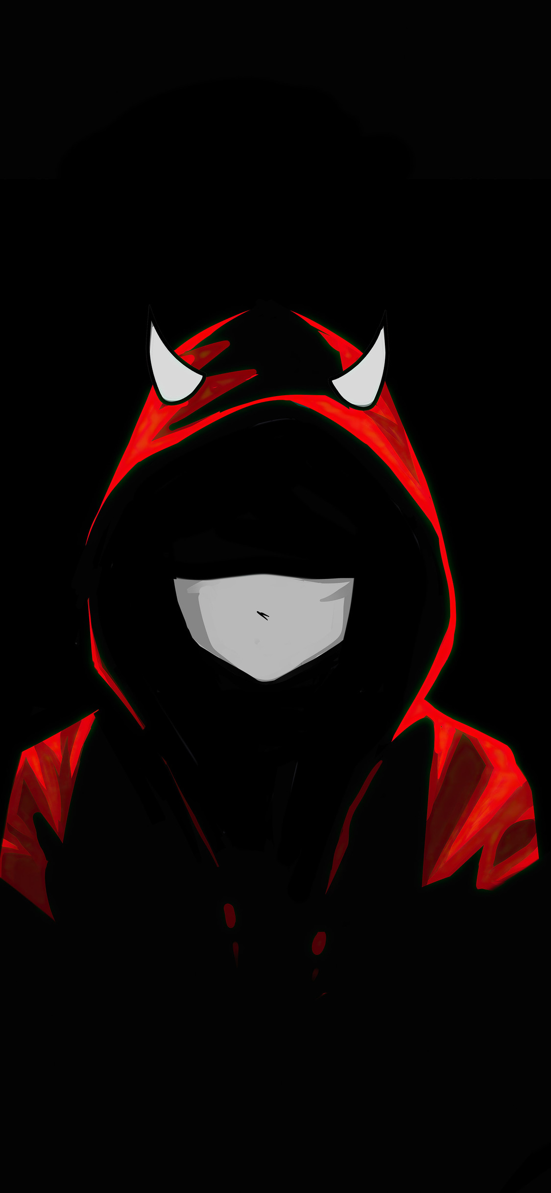 Devil Boy Minimal Mask 4k iPhone XS, iPhone 10, iPhone X HD 4k Wallpaper, Image, Background, Photo and Picture
