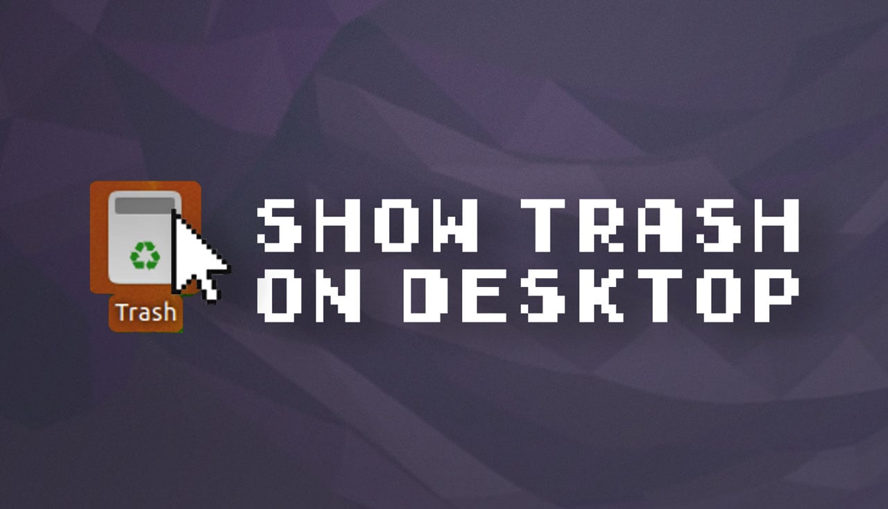 How to Put the Trash Can on the Desktop in Ubuntu 22.04! Ubuntu