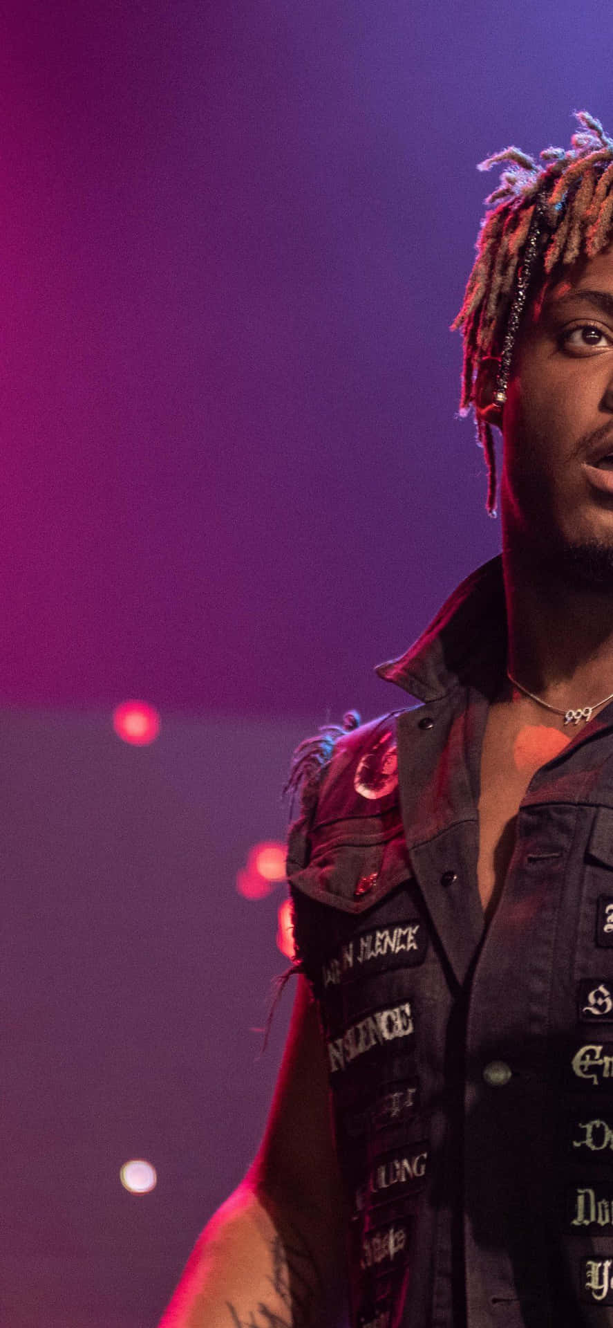 Download Cropped Juice WRLD iPhone Wallpaper