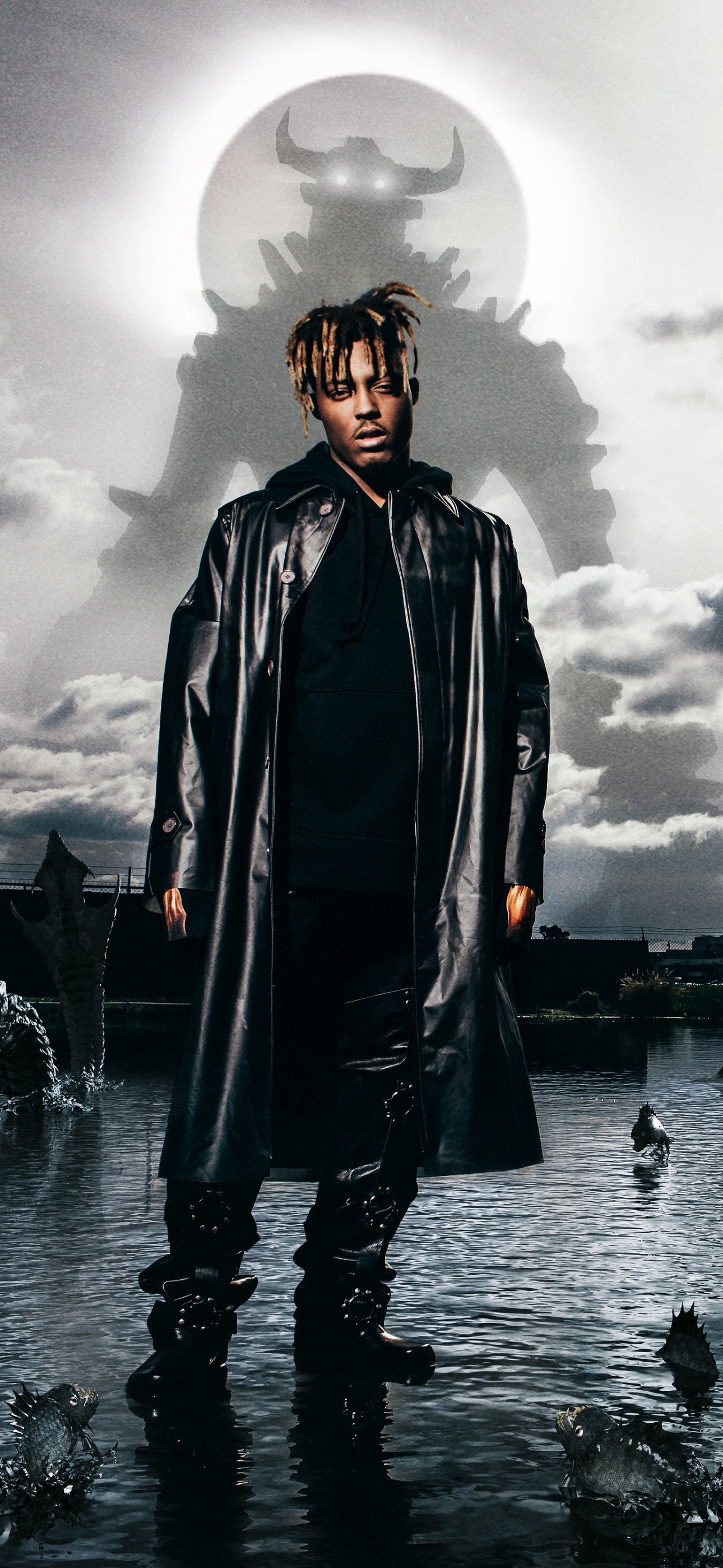 Juice Wrld Wallpaper 4K, Fighting Demons, American rapper