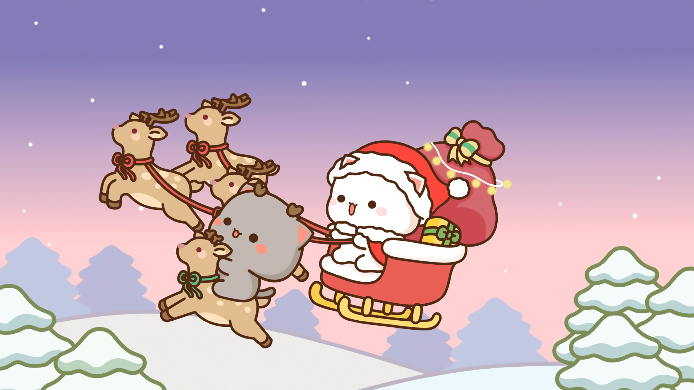 Kawaii Winter Laptop Wallpapers - Wallpaper Cave