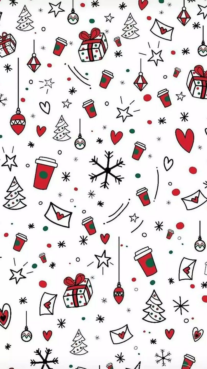 Kawaii wallpaper. Christmas wallpaper, Xmas wallpaper, Christmas phone wallpaper