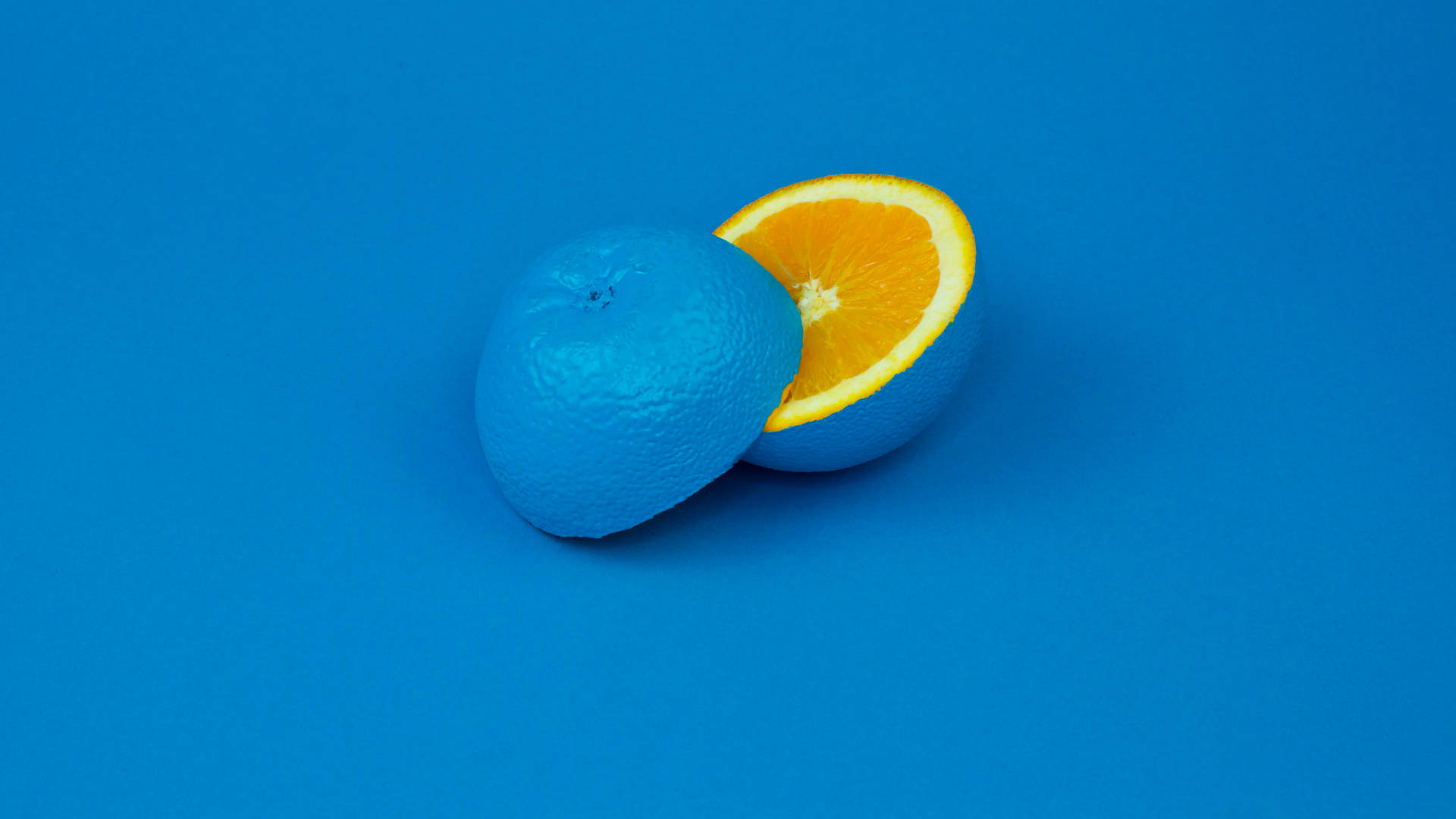 Download Blue Lemon Aesthetic Wallpaper