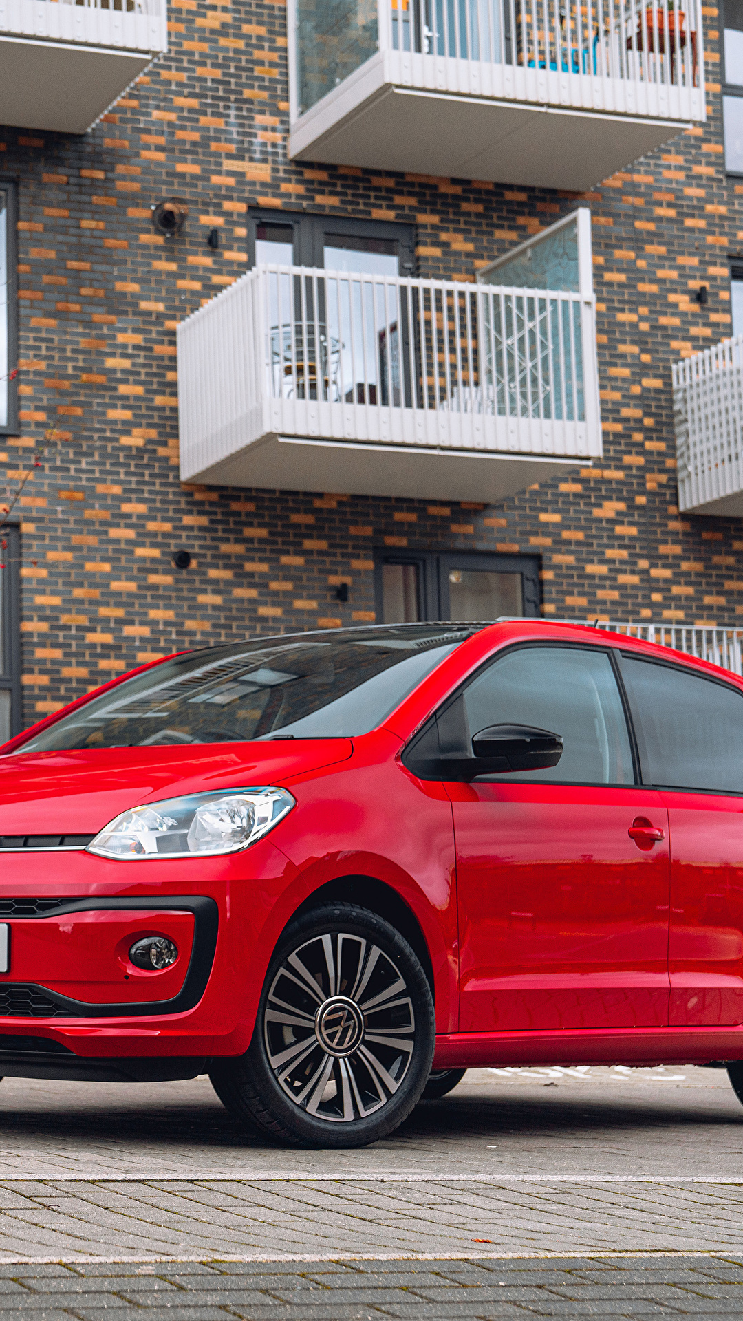 Picture 2020 Volkswagen up! Black Edition Coupe Red Cars 1080x1920
