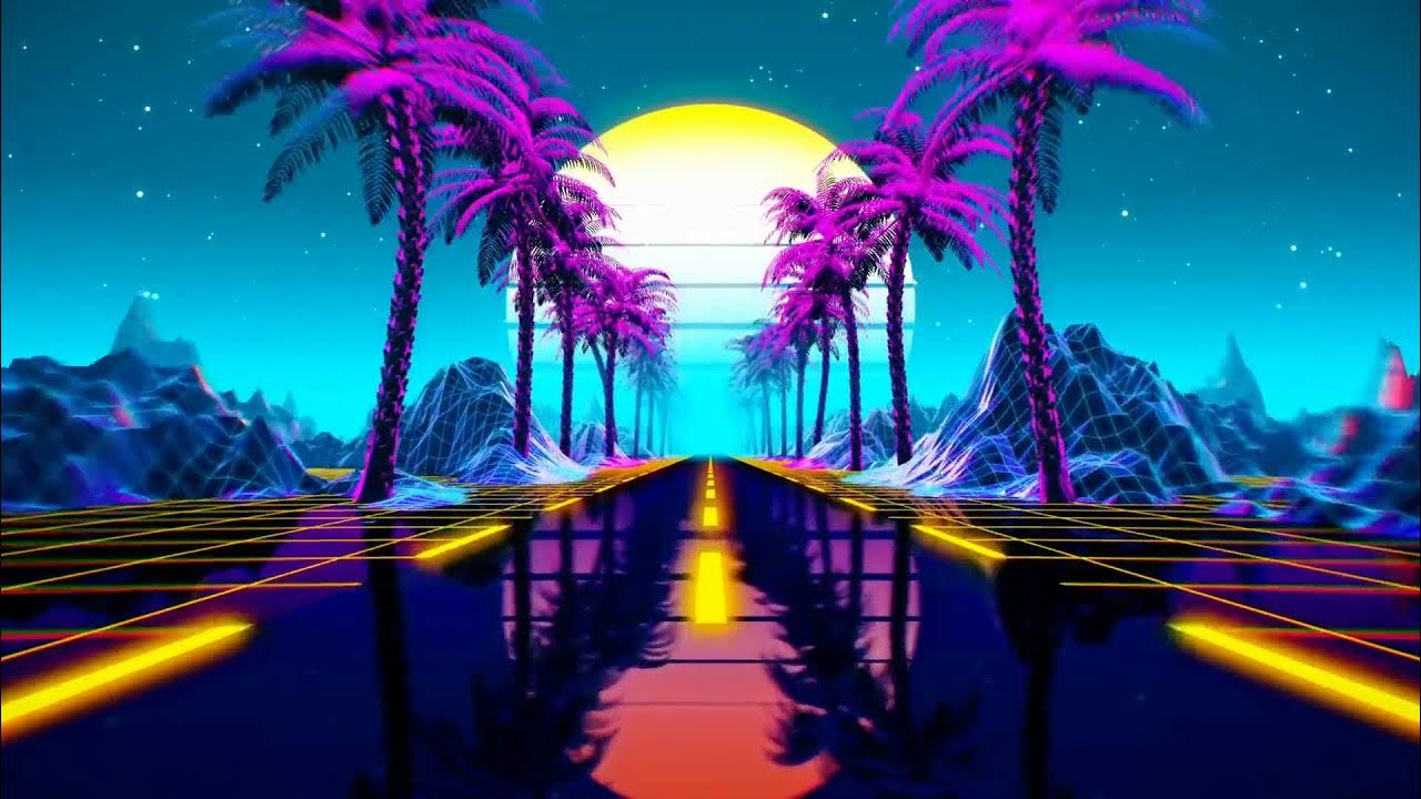 Windows Live Wallpaper Sunset Drive