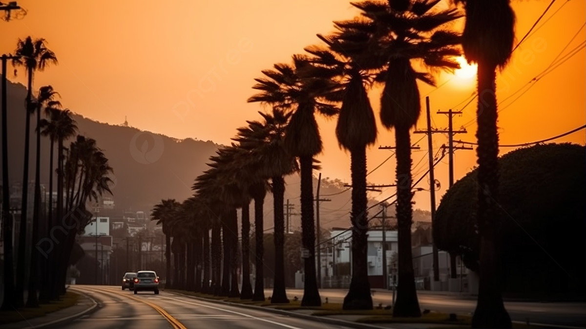 Sunset Drive Background Image, HD Picture and Wallpaper For Free Download