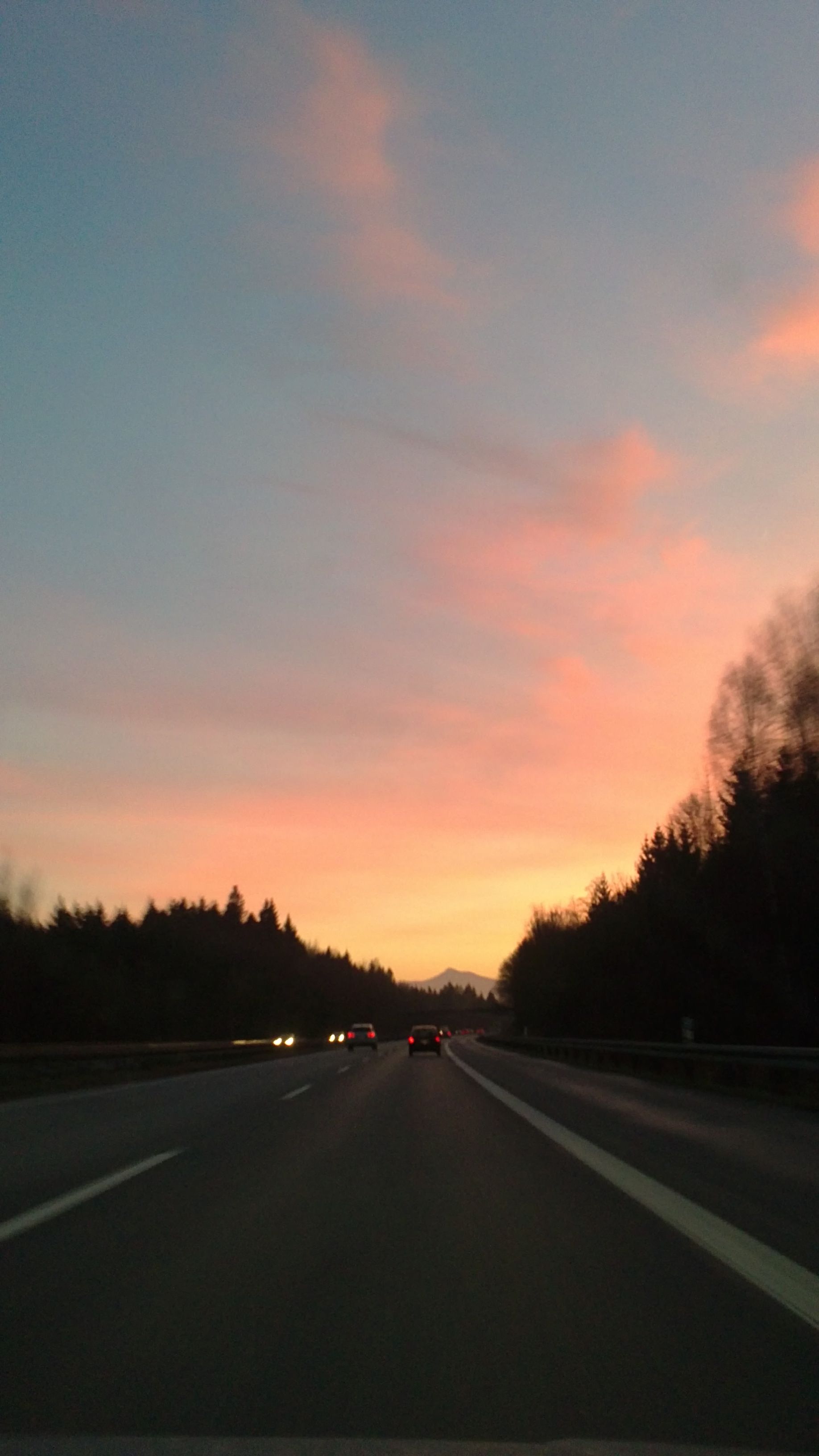 Driving into Garmisch Madeline Schuelein. Sky aesthetic, Sunset picture, Nature photography