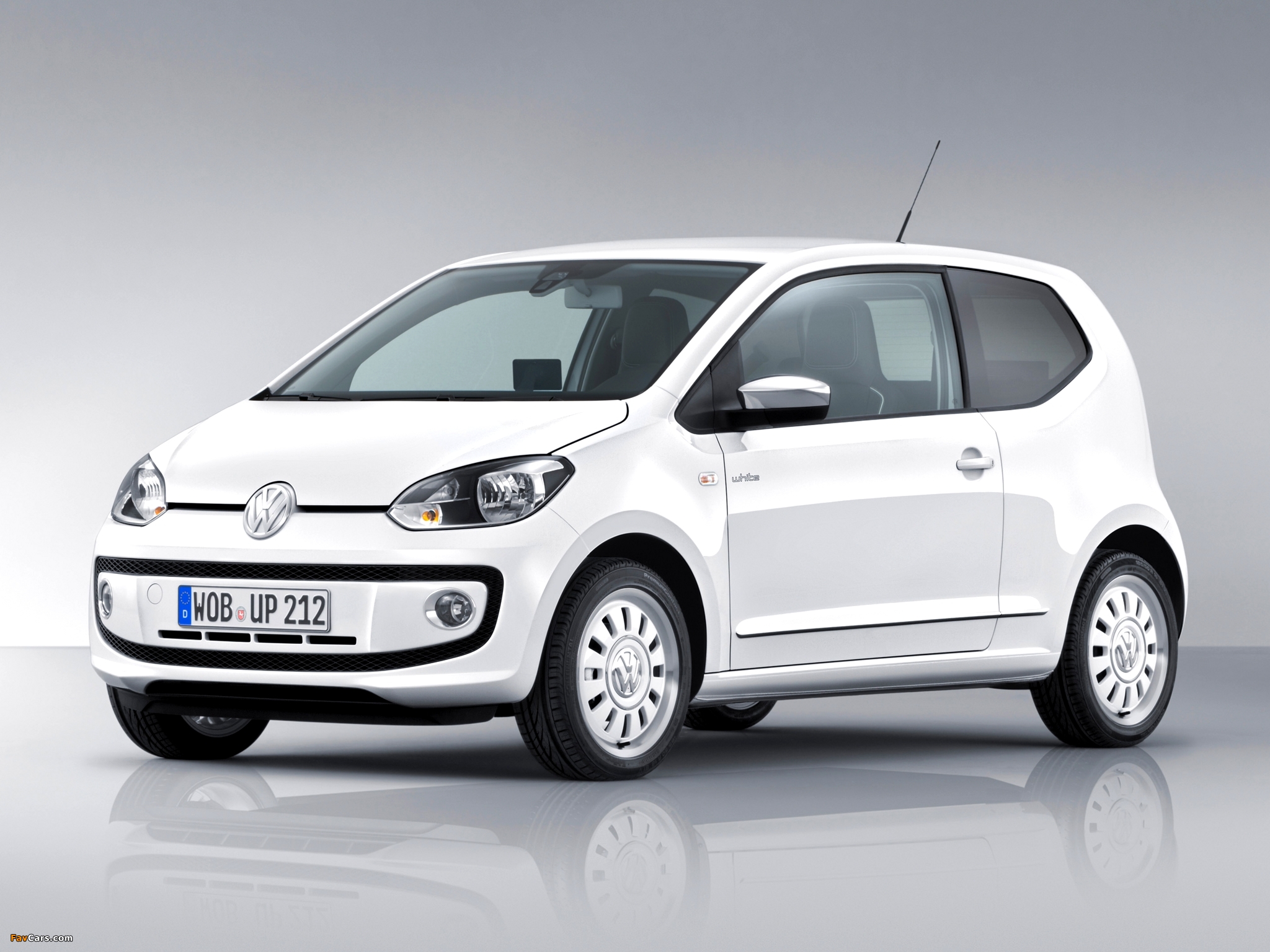 Volkswagen Up! White 3 Door (2048x1536)