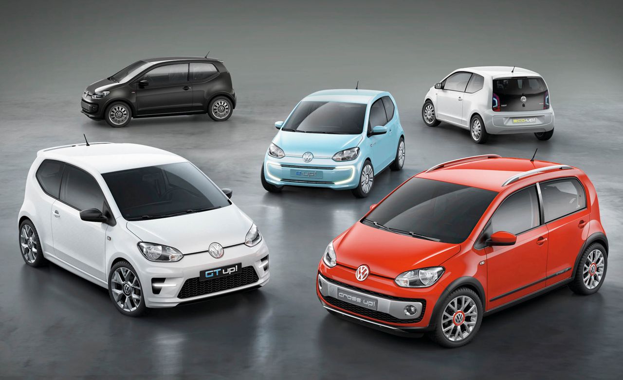 Volkswagen Up! Concepts Debut in Frankfurt &; News &; Car and Driver