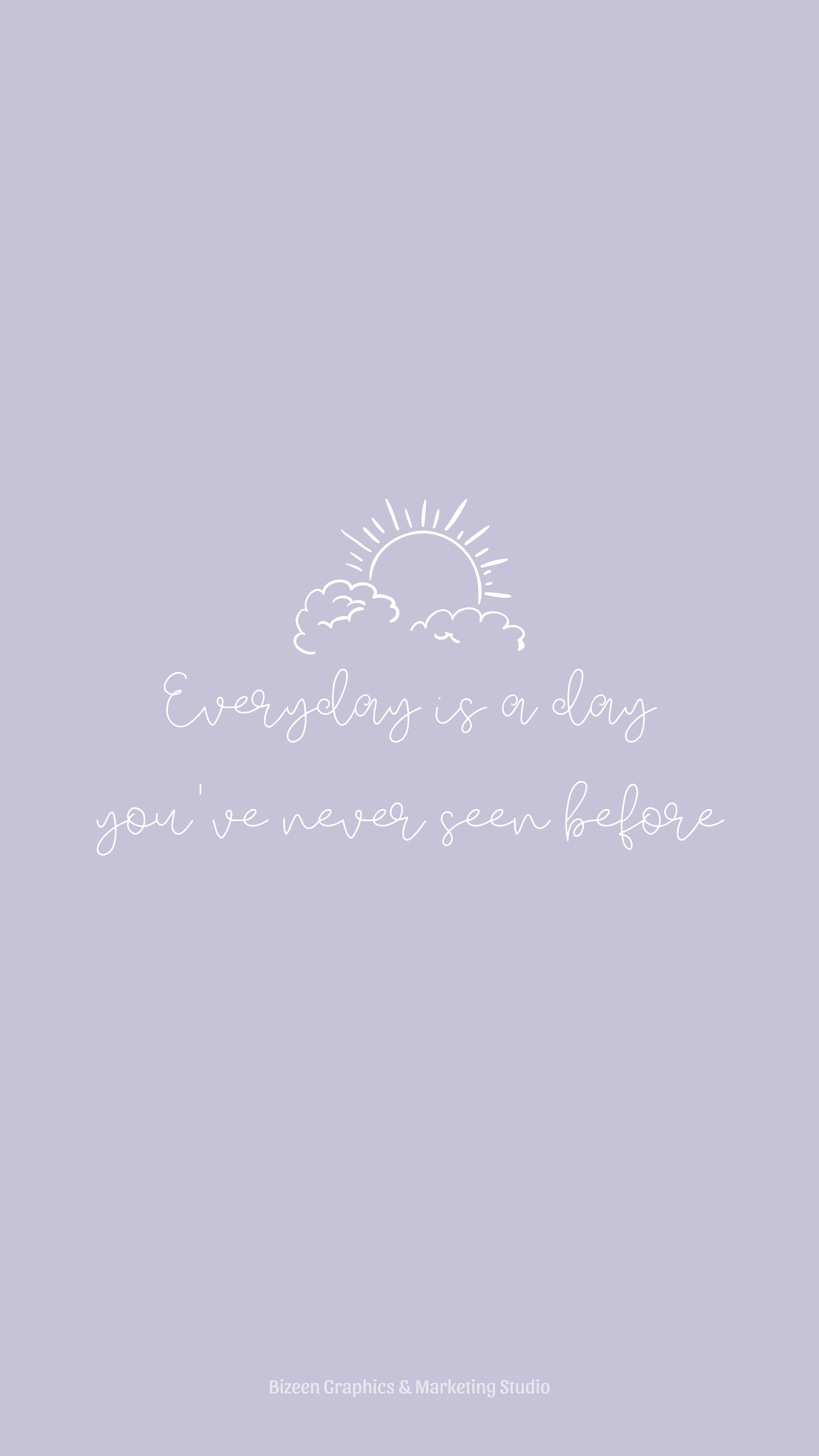 Aesthetic Inspirational Quote Pastel Wallpaper for iPhone. Everyday is a new beginning. iPad wallpaper quotes, Wallpaper iphone quotes, iPhone wallpaper girly