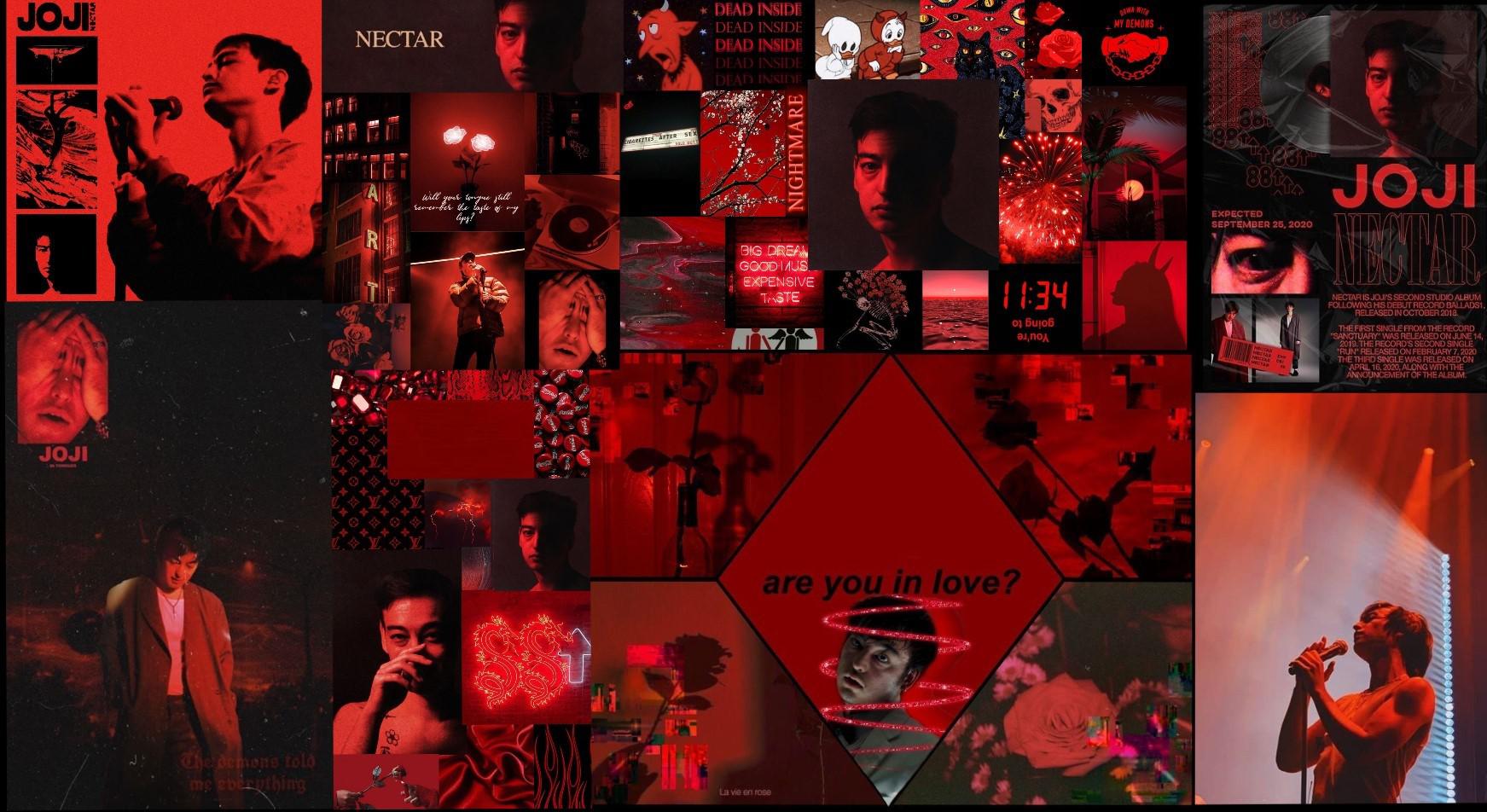 I saw a lot of people make some collages so I decided to put a lot of peoples art work together so someone can use it as a pc background if they