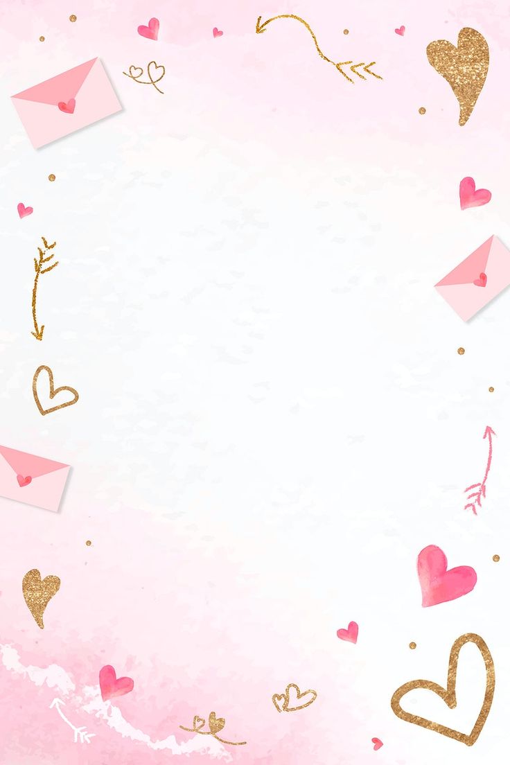 Download free image of Valentine's gold heart frame pink background by Adjima about heart frame, water. Heart frame, Valentine background, Cute patterns wallpaper