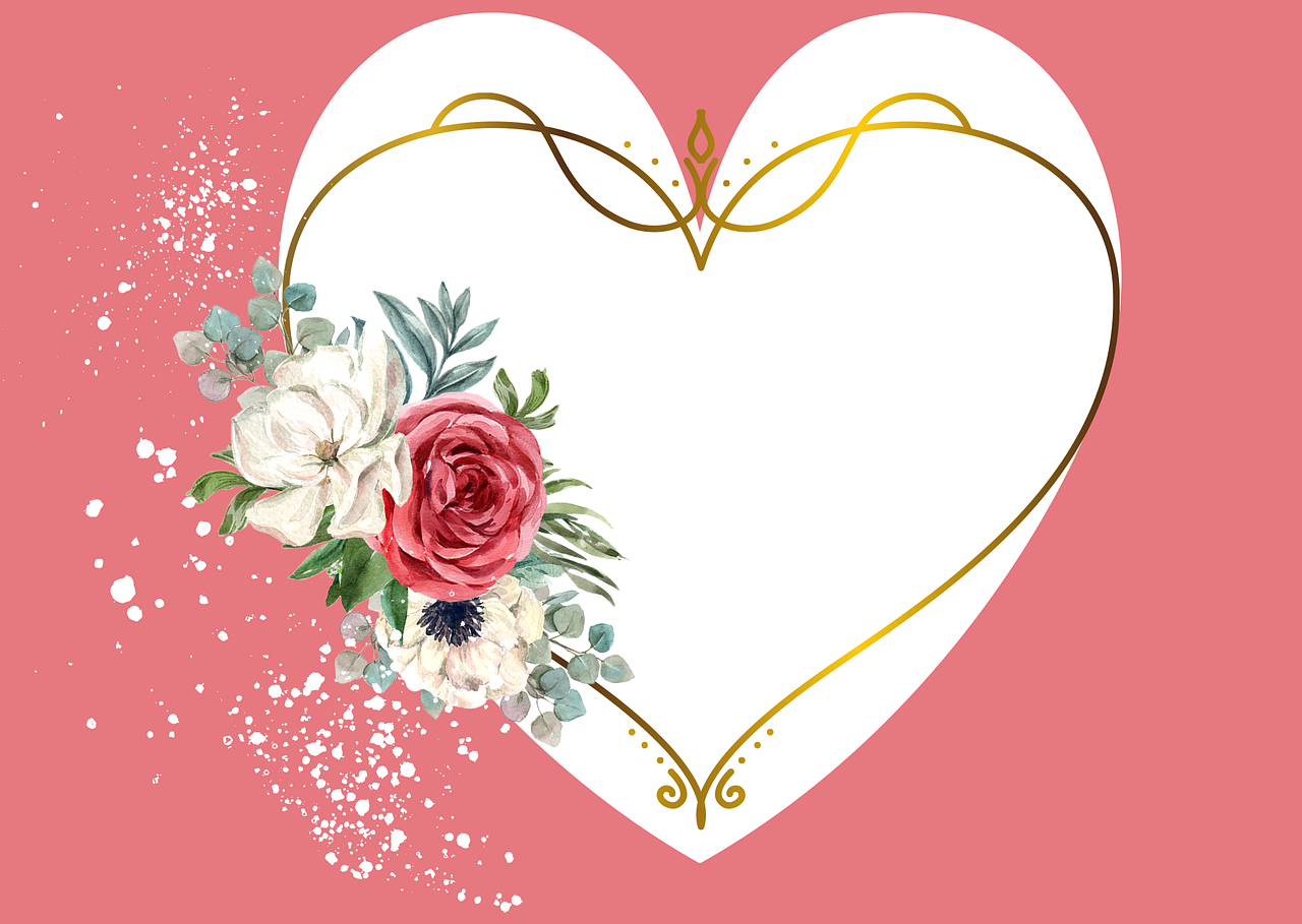 Download Frame Heart Decorate. Royalty Free Vector Graphic
