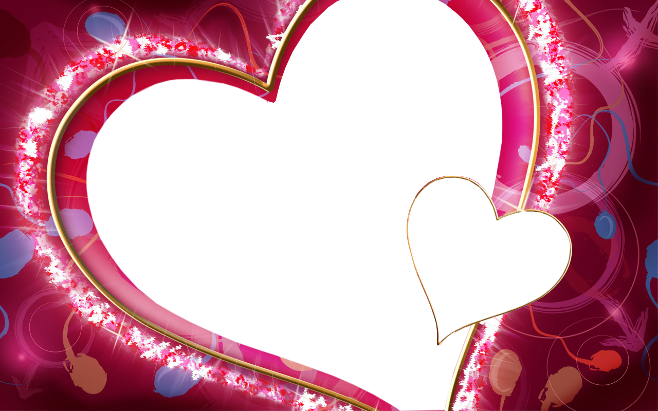 Frame Heart Picture PNG Transparent Background, Free Download