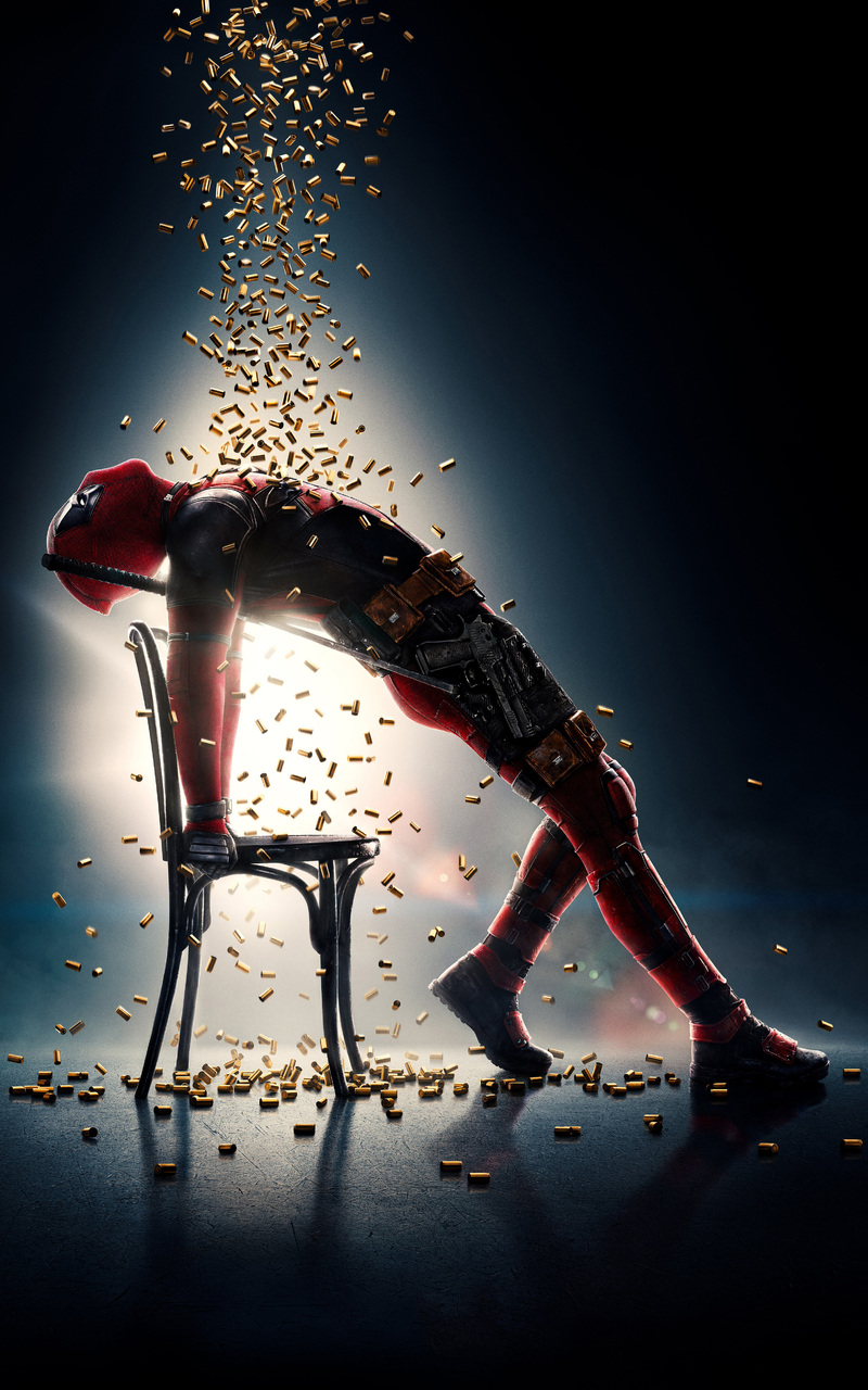 Deadpool 2 Movie Poster 4k