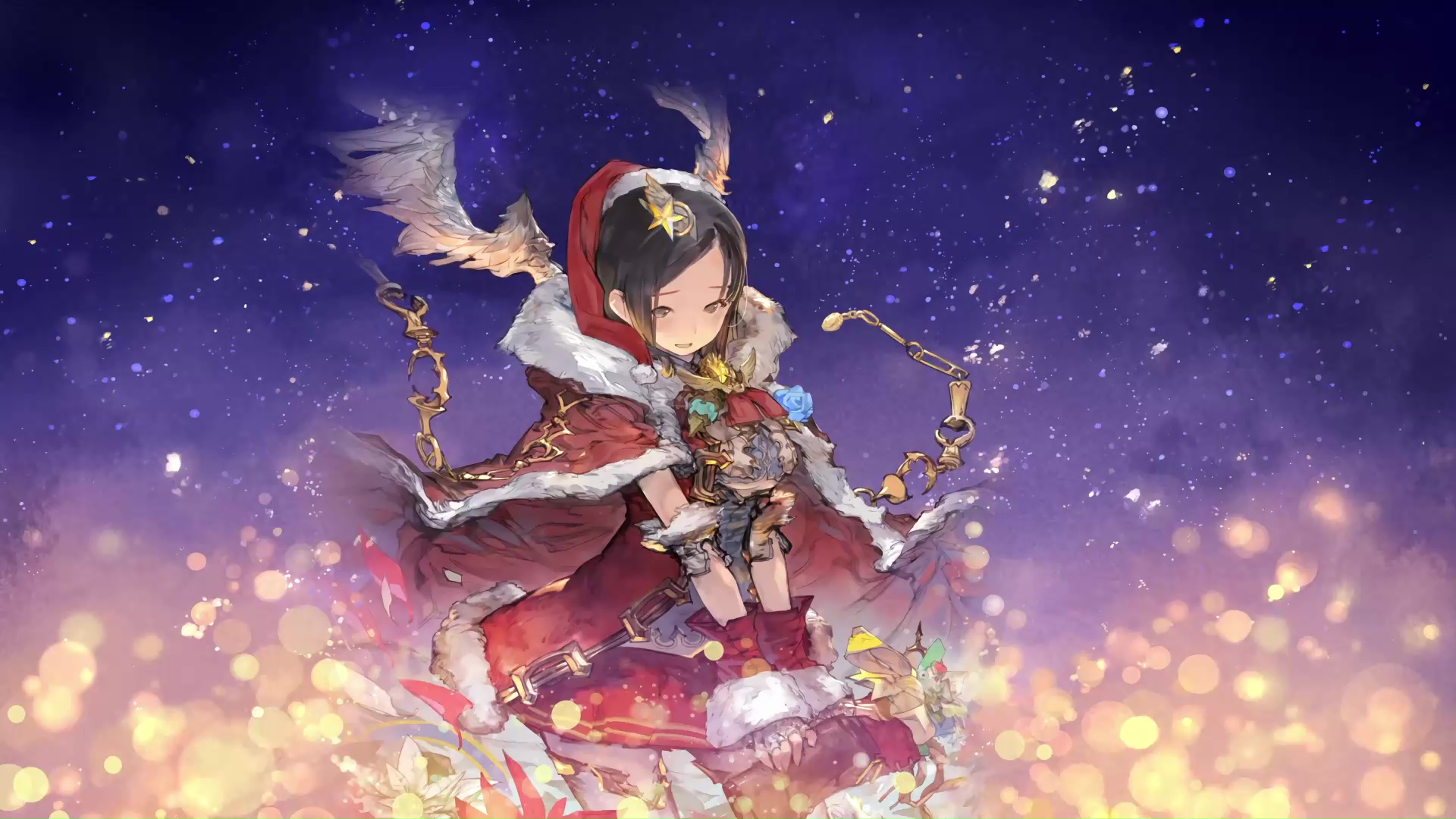 Shadowverse Elana Christmas Live Wallpaper