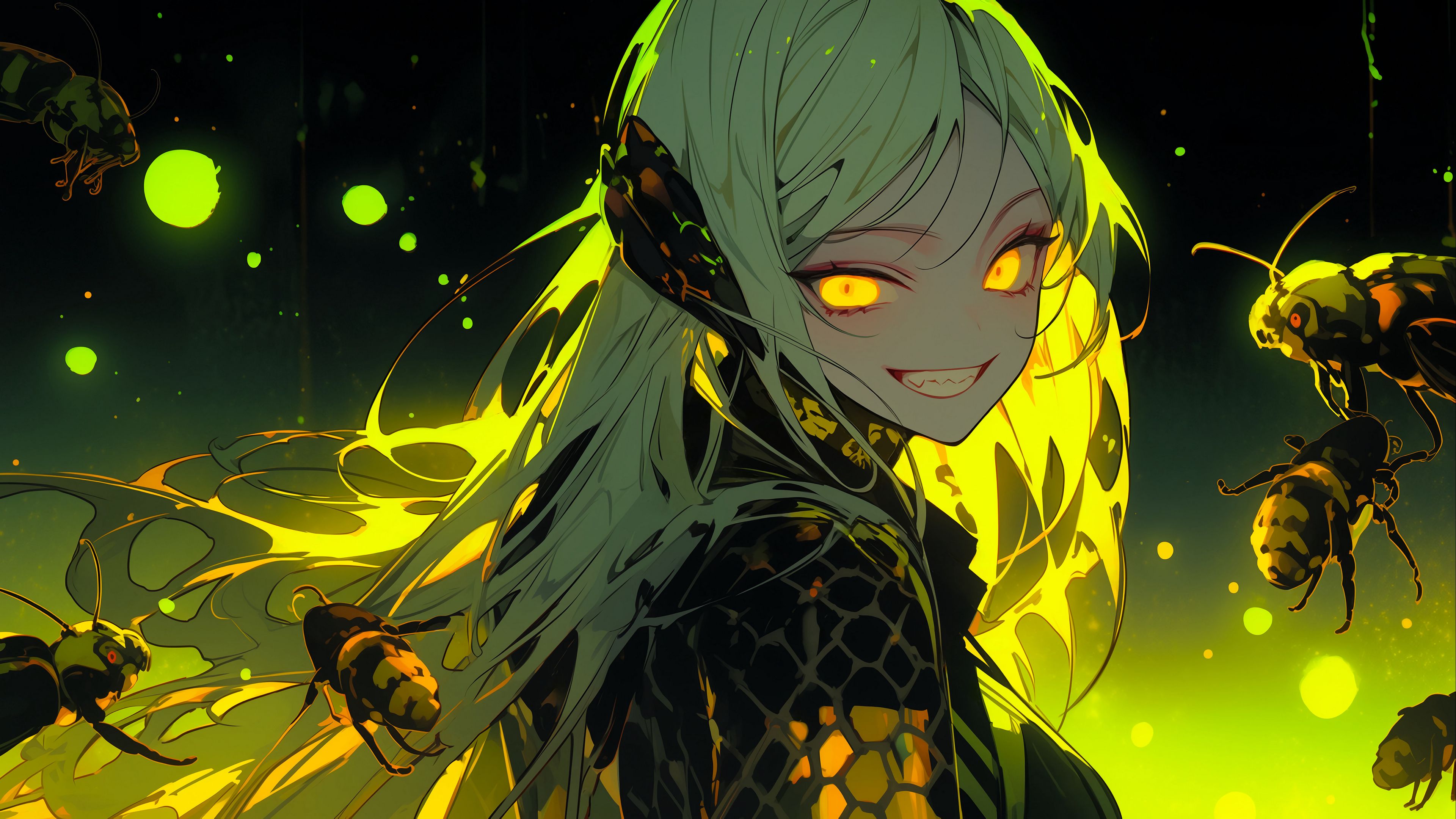 Download wallpaper 3840x2160 girl, eyes