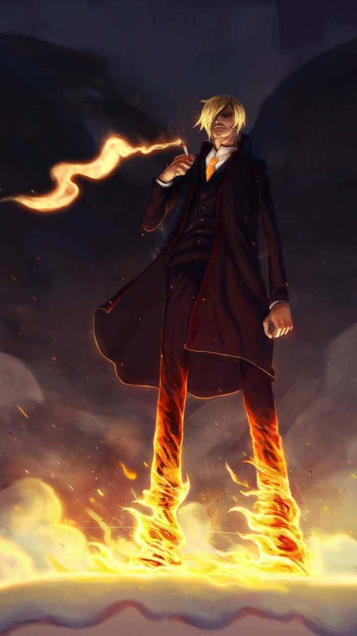 Sanji iPhone Wallpaper