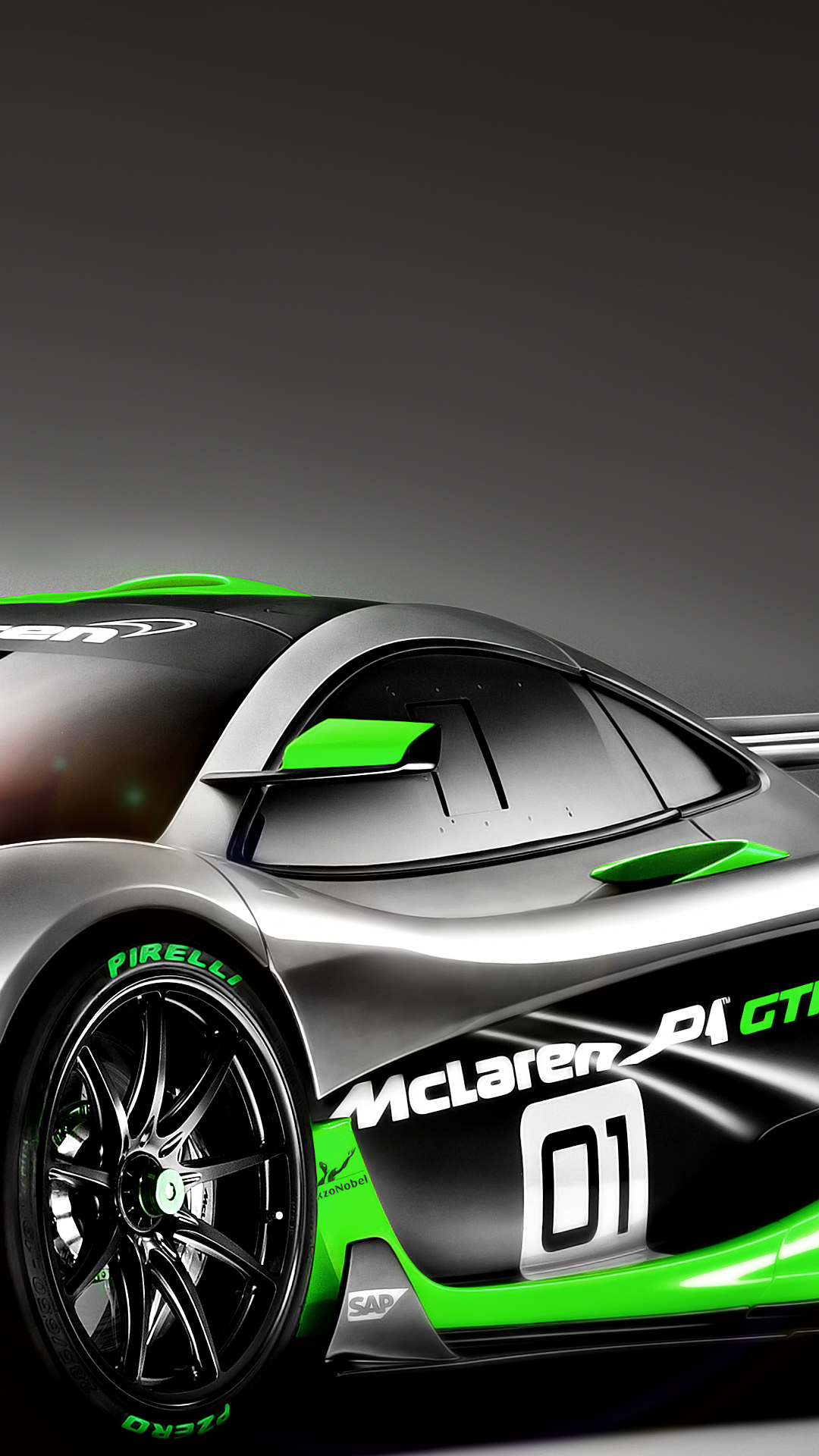 Mclaren Gtr Mobile WallpaperK
