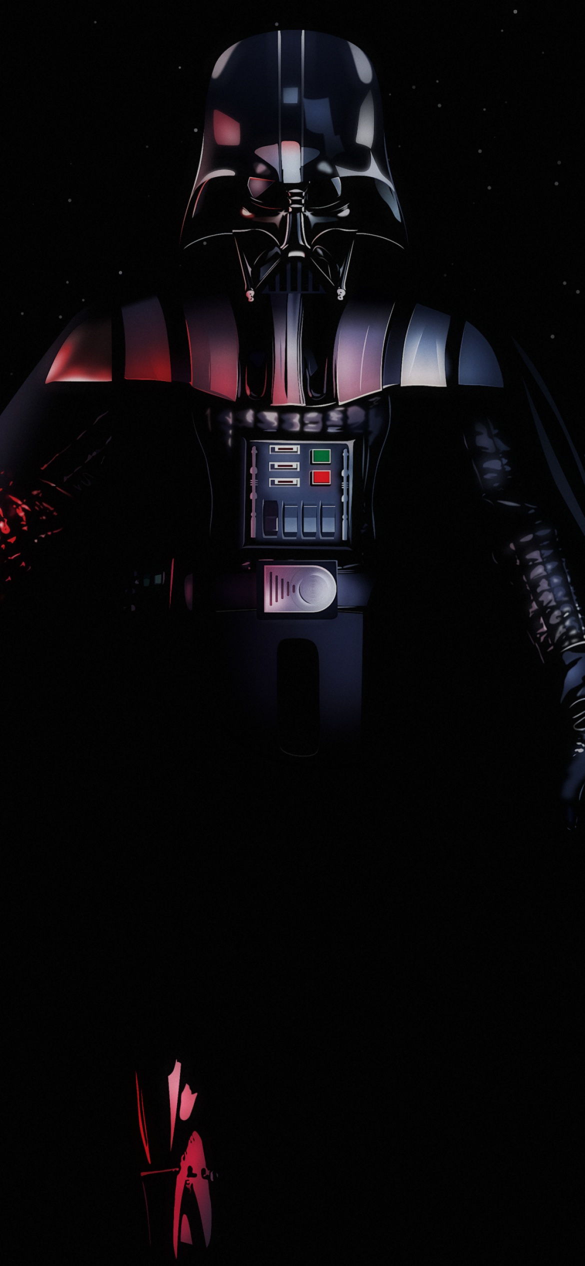 Darth Vader Wallpaper 4K, Black