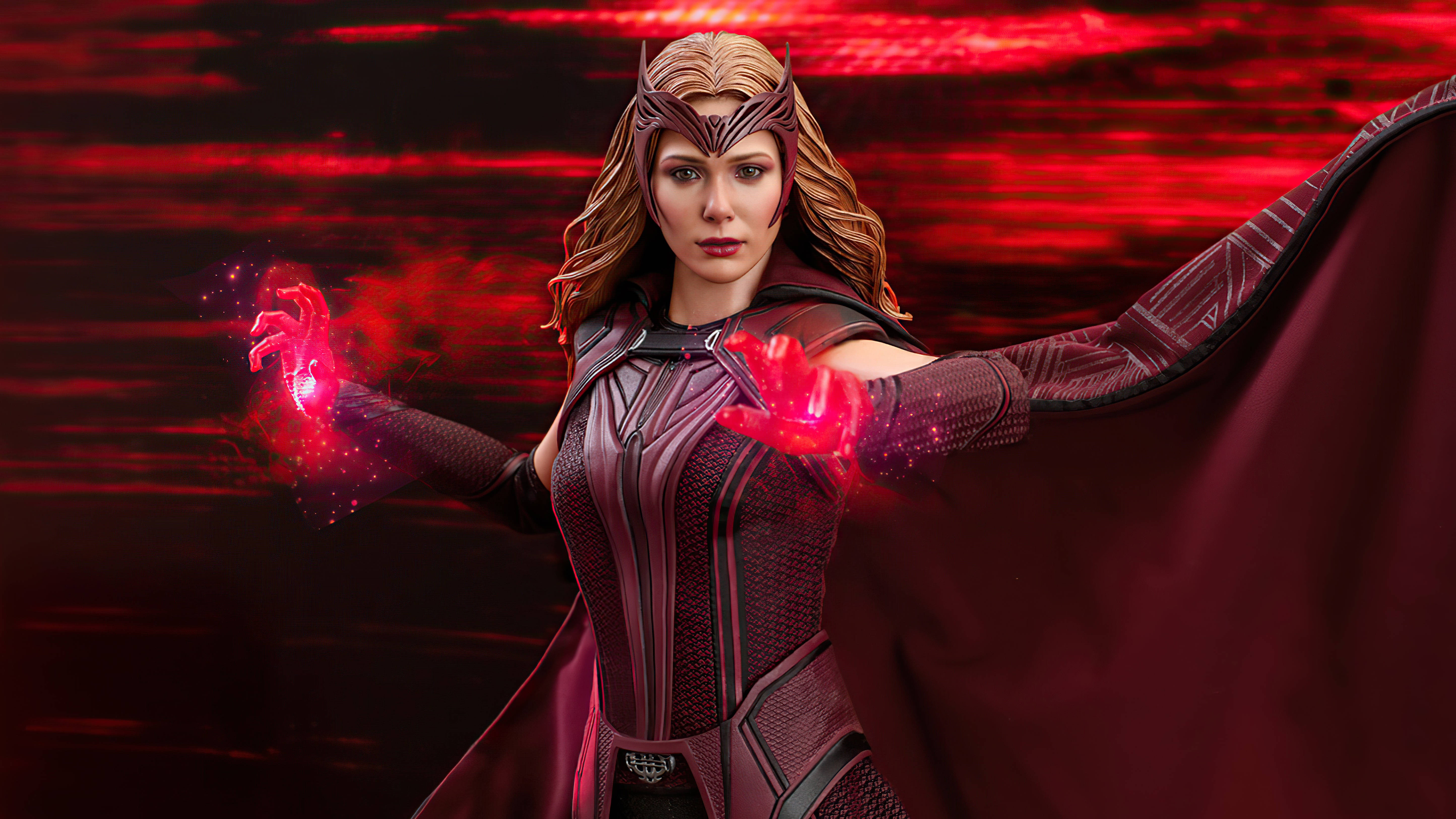 Download Wanda Avenger Hero 4K Wallpaper