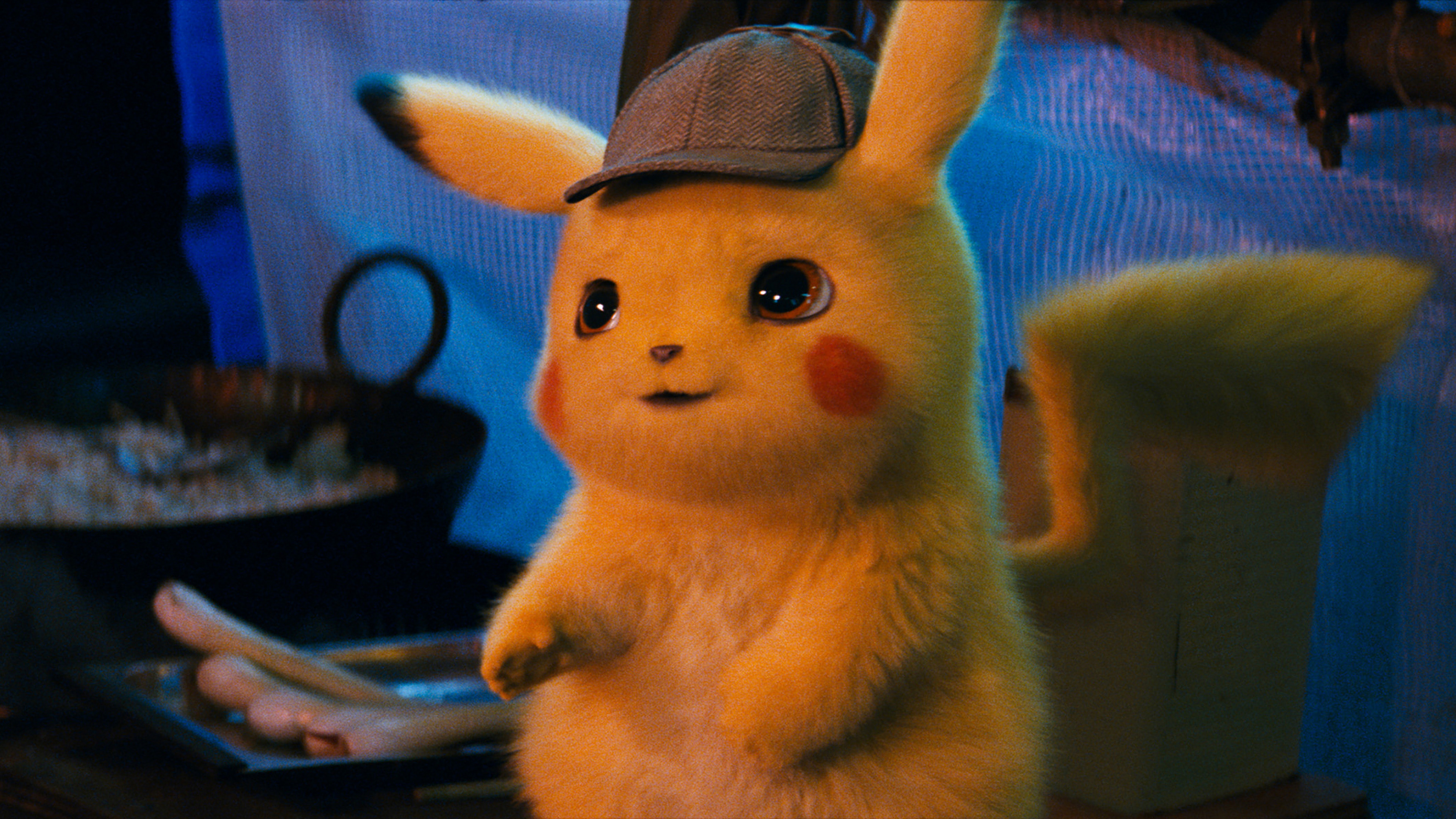 Detective Pikachu 4K Wallpaper