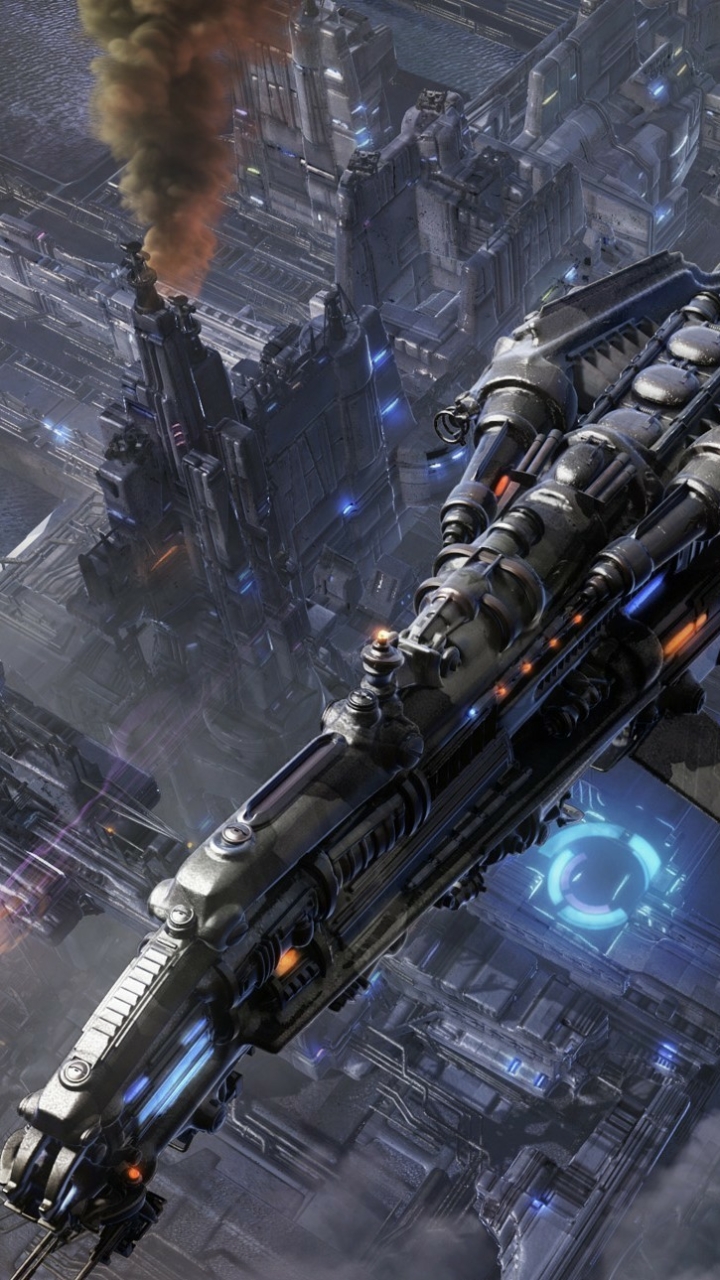 Spaceship Phone Wallpaper