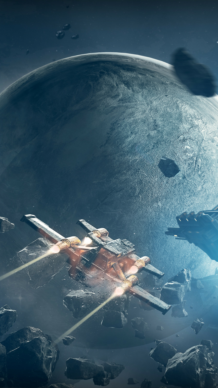 Spaceship Phone Wallpaper