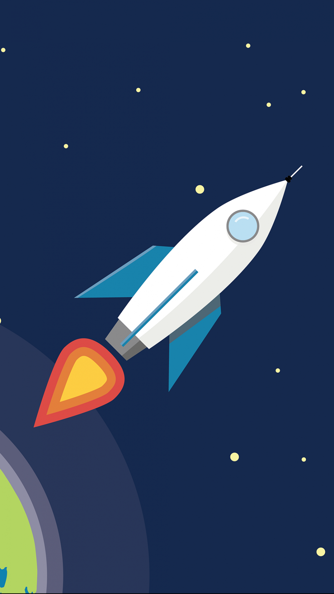 Spaceship Phone Wallpaper