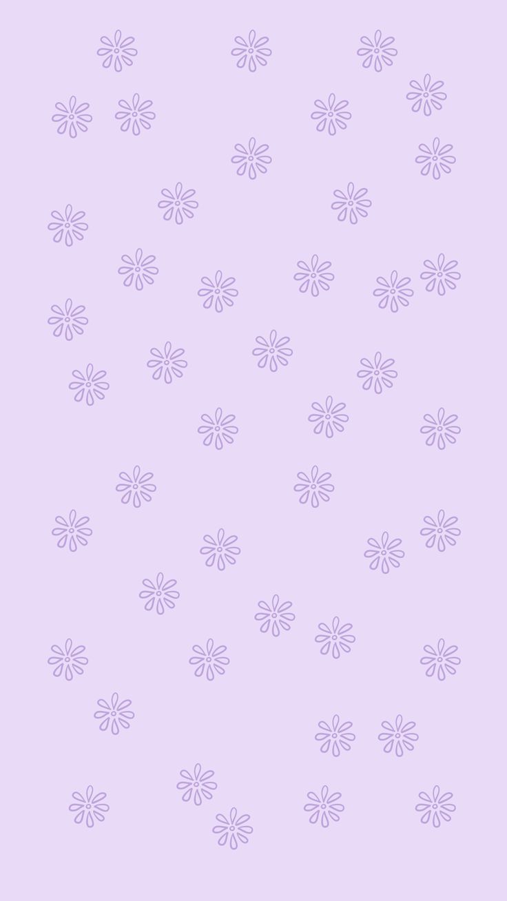 Lilac pastel flowers aesthetic