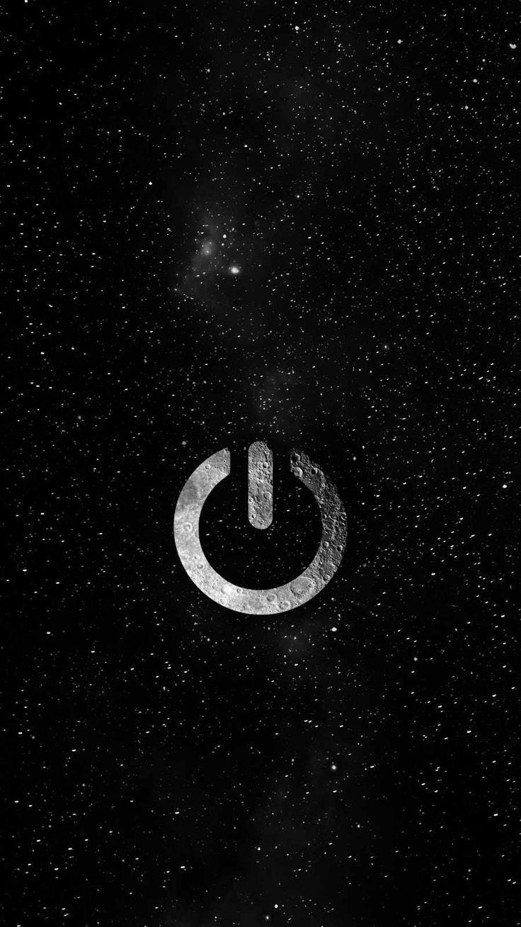 Moon Power Button iPhone Wallpaper Wallpaper. Original iphone wallpaper, Smartphone wallpaper, iPhone wallpaper