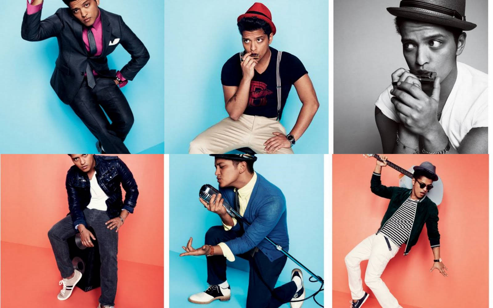 Download Grammy Award Winning Artist Bruno Mars Wallpaper