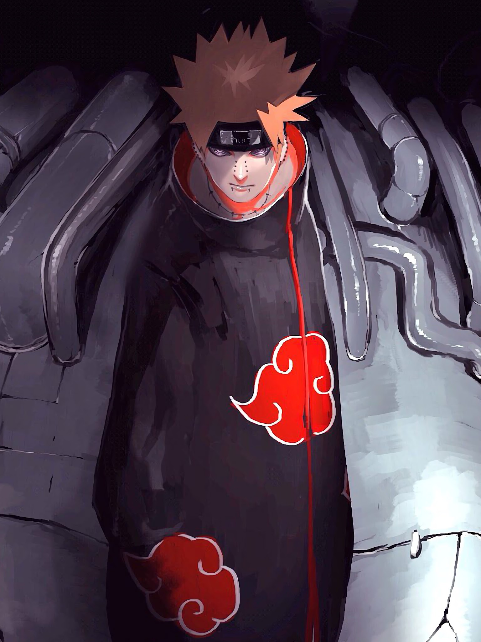 Pain Akatsuki Nagato 4K Wallpaper