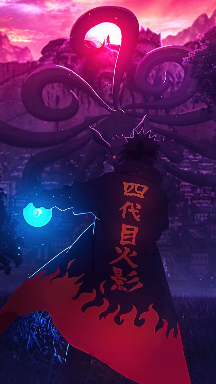 Minato x Kurama. Cool anime wallpaper