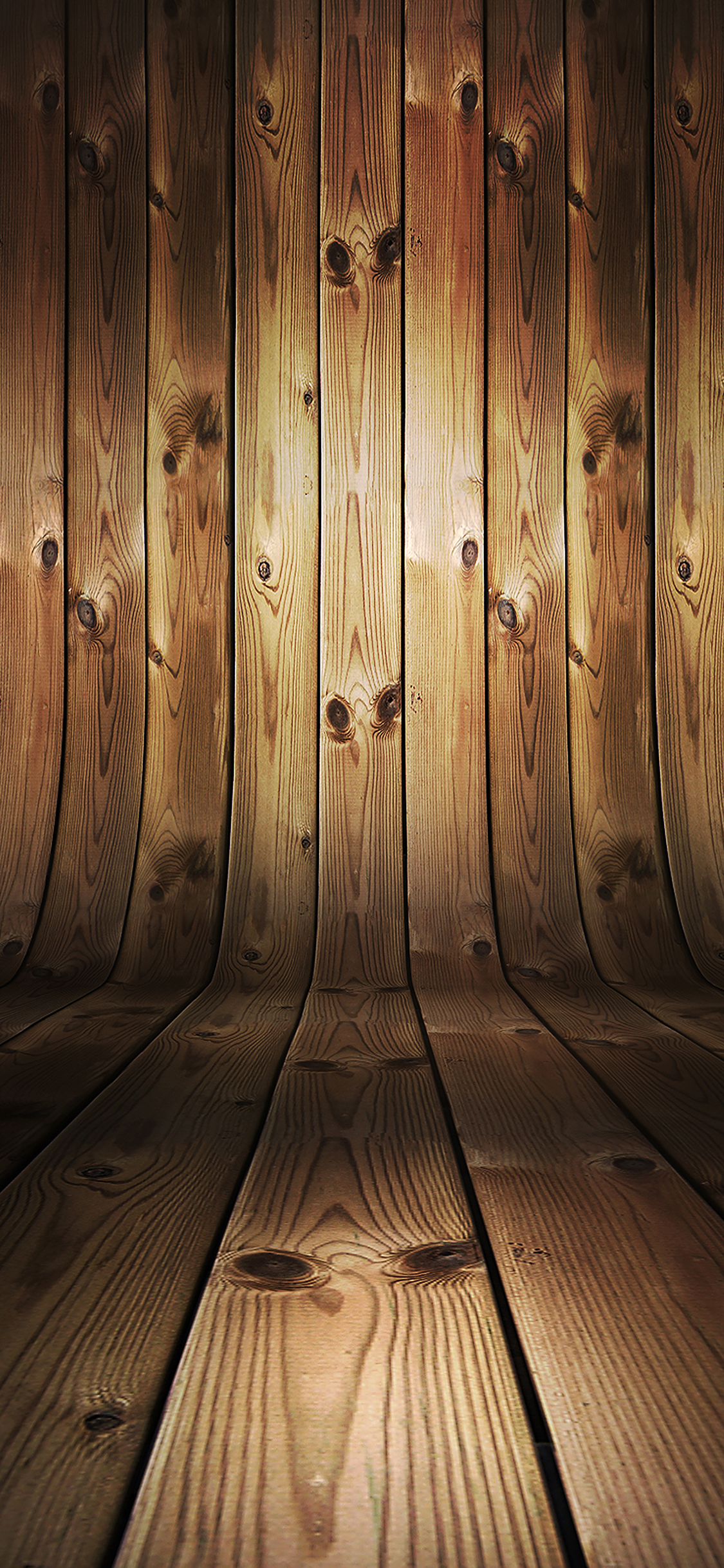 Dark Bent Wood Background Wallpaper