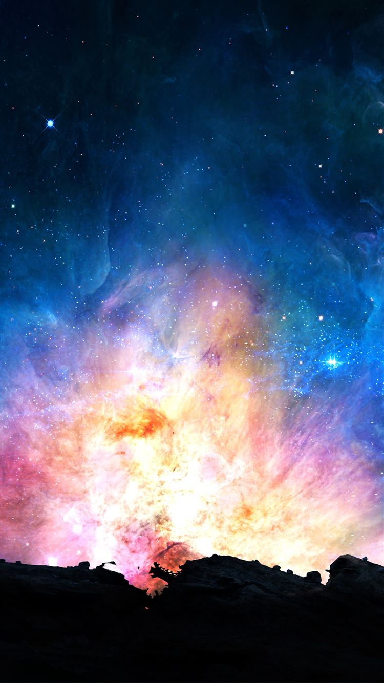 Galaxy Power iPhone 8 Wallpaper Free Download
