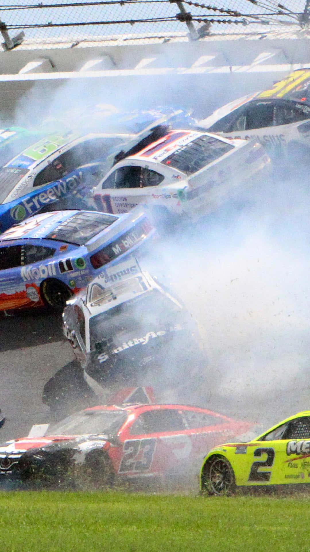 Download Race Your Way to Success with the Nascar iPhone Wallpaper