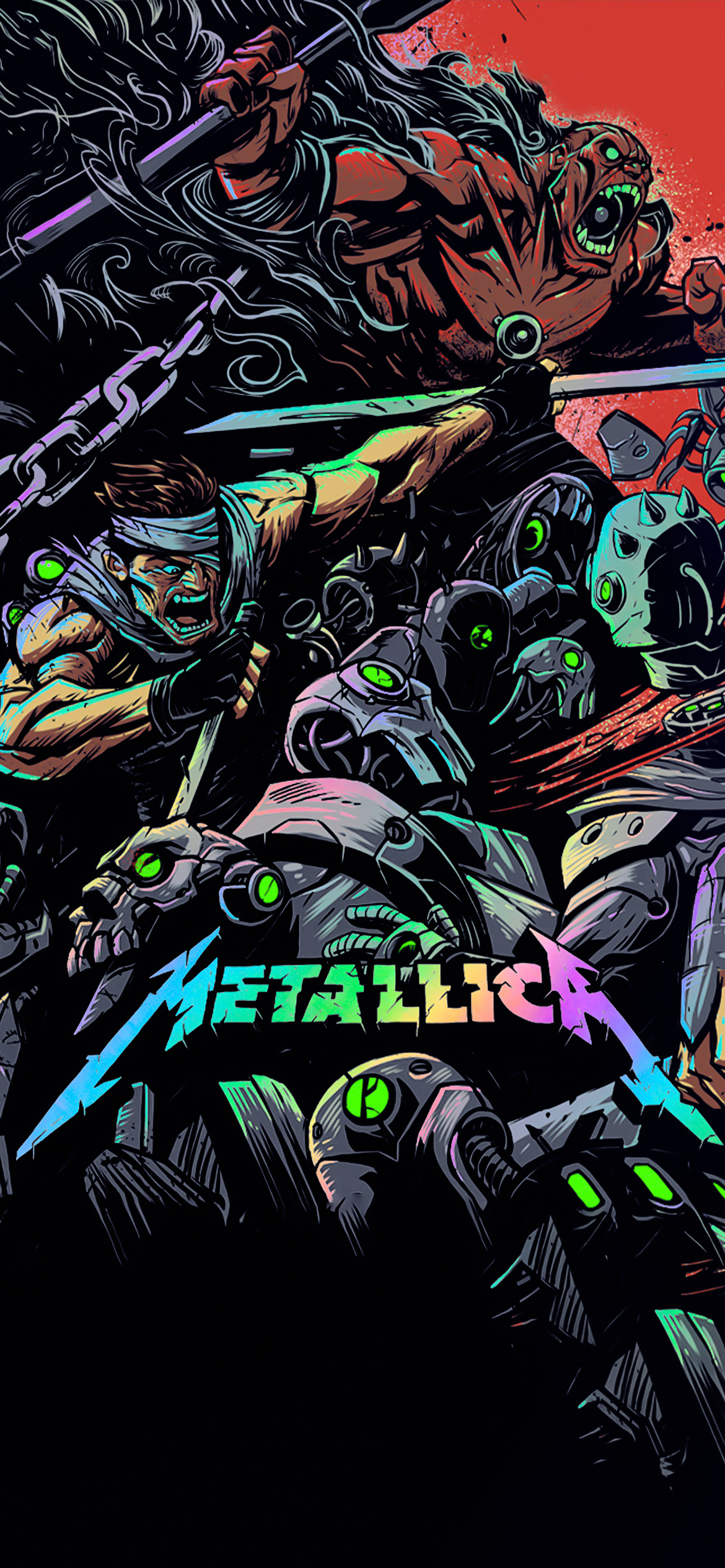 Metallica HD wallpaper for phone