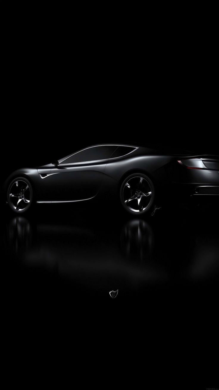 Aston Martin Black Car Dark iPhone 6