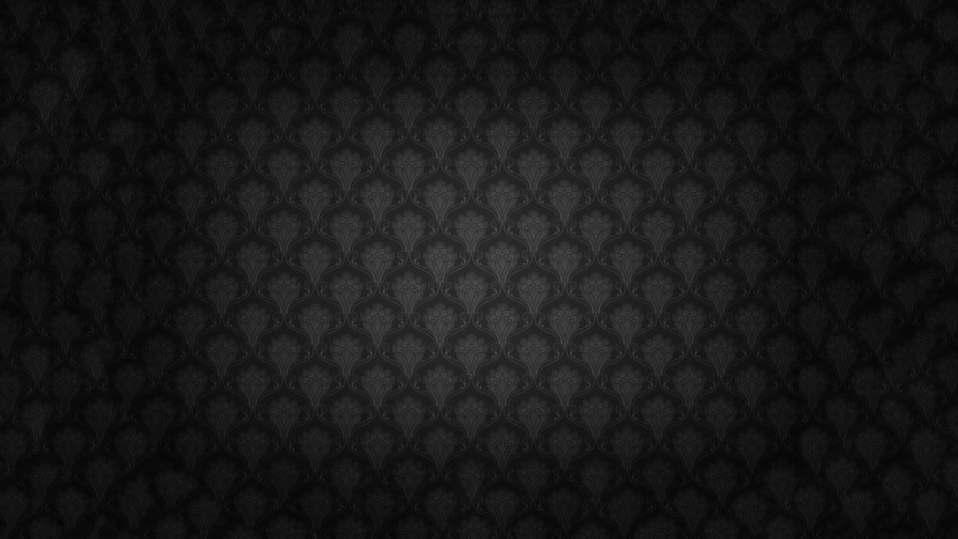Download Extravagant Black Rose Patterned Vignette Wallpaper