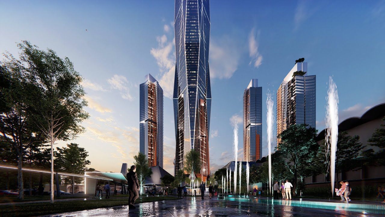 PNB 118 WARISAN MERDEKA KUALA LUMPUR ANIMATION. Kuala lumpur, Skyline, San francisco skyline