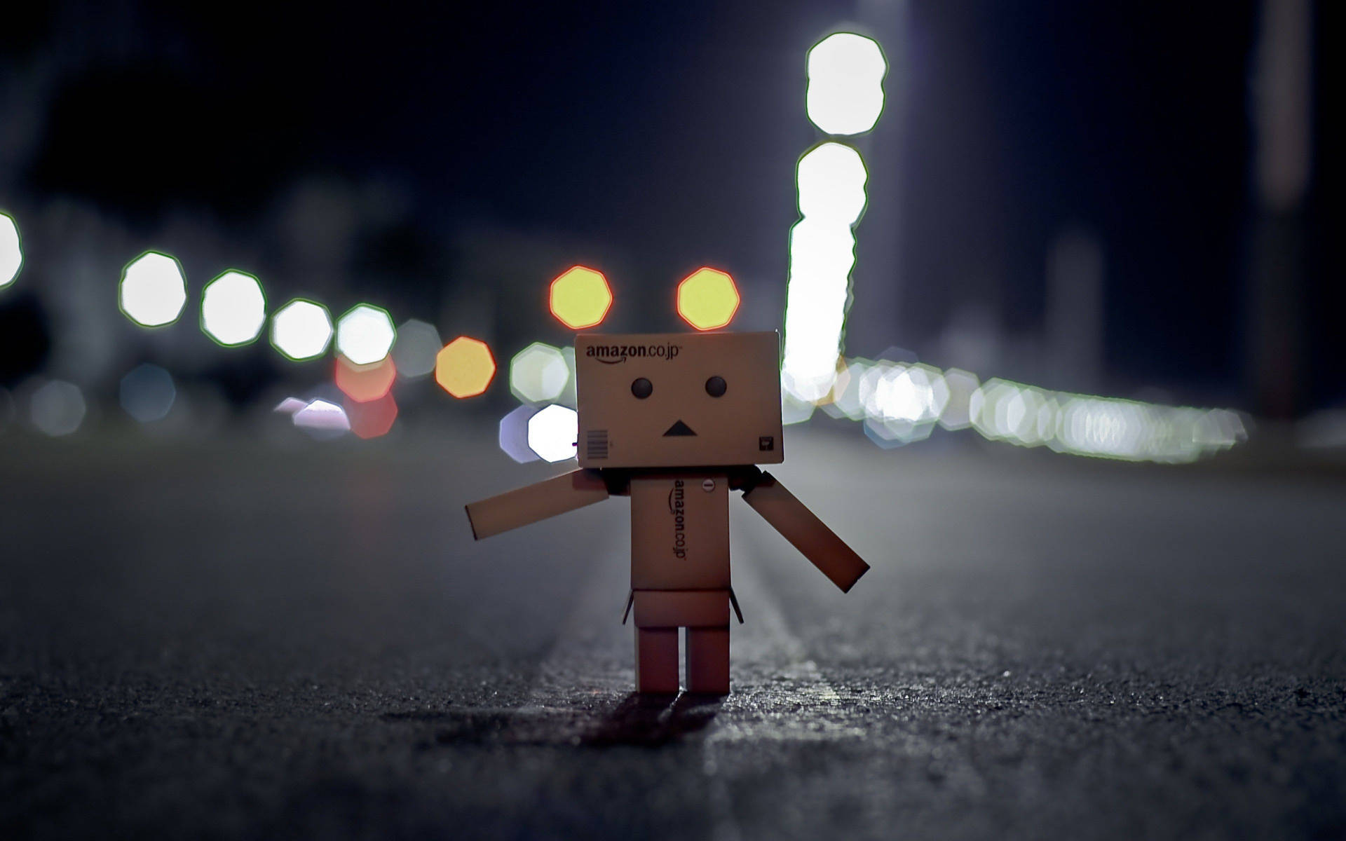 Download Danboard Alone On Road Wallpaper